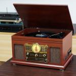 10-in-1 Bluetooth Vinyl Record Player & Turntable