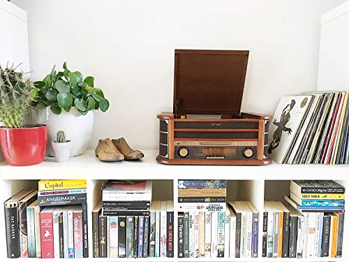 Denver 8-in-1 Retro Record Player HiFi System