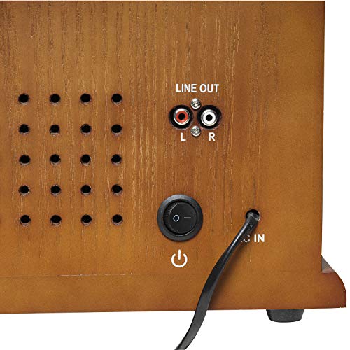 Denver 8-in-1 Retro Record Player HiFi System