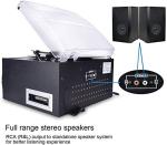 DIGITNOW! Bluetooth Vinyl Record Player with Speakers