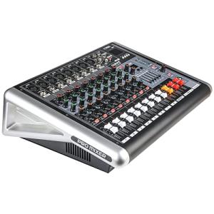 8-Channel Mixer with DSP Reverb Effects for DJs