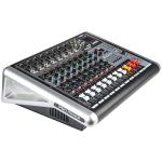 8-Channel Mixer with DSP Reverb Effects for DJs
