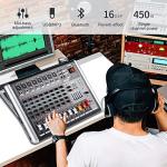 8-Channel Mixer with DSP Reverb Effects for DJs