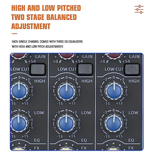 Weymic A60 6-Channel Professional DJ Mixer