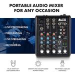 Alto TrueMix 500 Audio Mixer for DJs and Podcasts