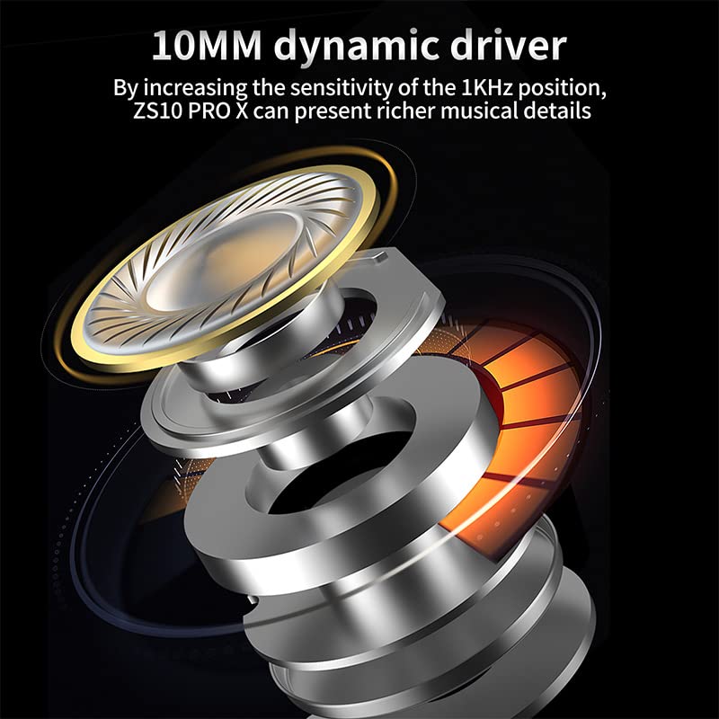 KZ ZS10 PRO Hybrid Driver HiFi Earphones