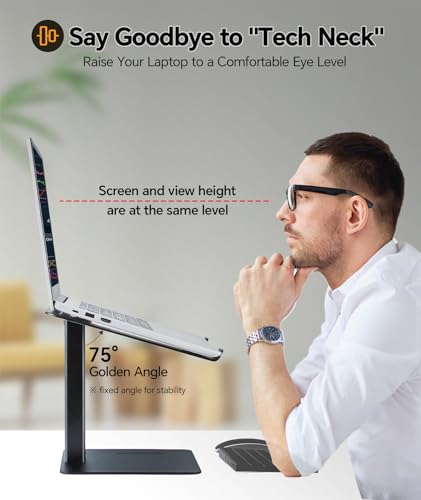 Adjustable DJ Laptop Stand for Desk Support