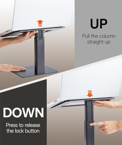 Adjustable DJ Laptop Stand for Desk Support