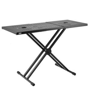 VEVOR Adjustable Portable DJ Table Stand 32"-43