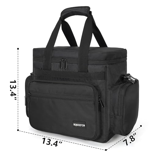 BQKOZFIN Vinyl Records Storage Bag for 30 LPs