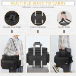 BQKOZFIN Vinyl Records Storage Bag for 30 LPs