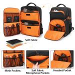 PGmoon DJ Mixer Travel Case Backpack for RODECaster