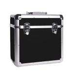 Aluminium DJ Vinyl LP Storage Case - Black