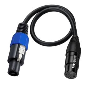 Speakon to XLR Audio Adapter Cable 50cm