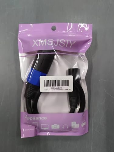 Speakon to XLR 3-Pin Audio Extension Cable 0.5M