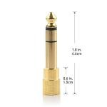 5-Pack 3.5mm to 6.35mm Headphone Adapters