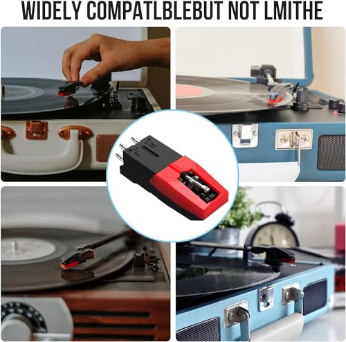 Universal Vinyl Record Player Needle Replacement Pack