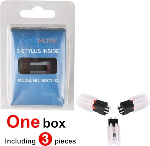 Universal Vinyl Record Player Needle Replacement Pack