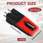 Universal Vinyl Turntable Cartridge Replacement Stylus Set