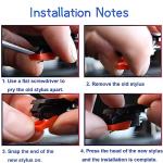 Topcloud Diamond Stylus Needles for Turntables