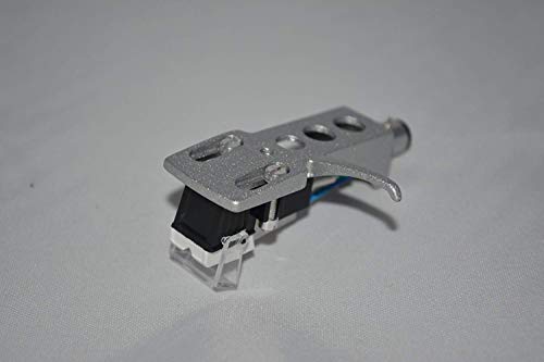 Silver Turntable Headshell with Cartridge for DJ Turntables