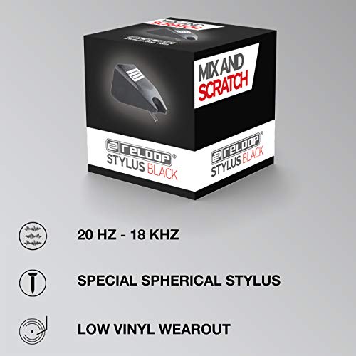 Reloop Concorde Black Replacement Stylus for DJs