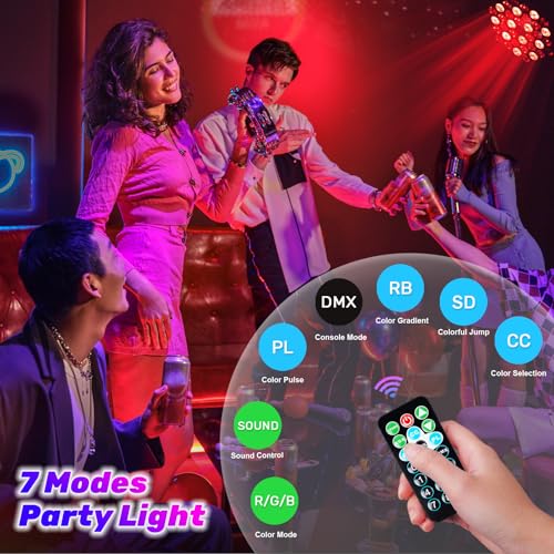 BrightWish 36 LED DJ Stage Disco Lights