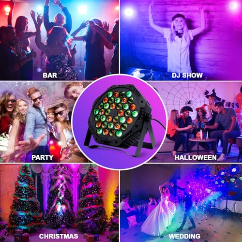 BrightWish 36 LED DJ Stage Disco Lights