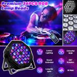 BrightWish 36 LED DJ Stage Disco Lights