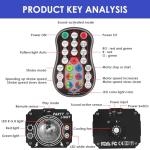 Nuision 2-in-1 DJ Disco Ball Party Lights