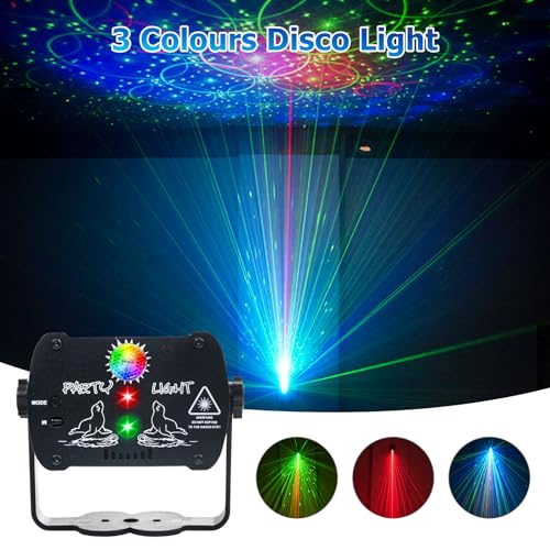 Jagdag Sound Activated DJ Party Strobe Lights
