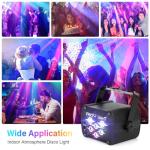 YAOBLUESEA Remote-Controlled DJ Party Strobe Light