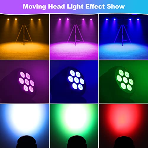 BETOPPER 7x8W RGBW Moving Head DJ Lights