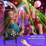 Errum Sound Activated Mini DJ Party Lights