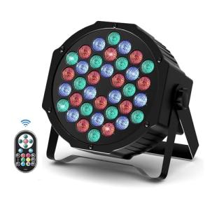 RGB LED Stage Par Light with Wireless Controller