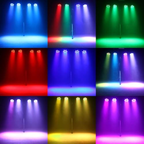 RGB LED Stage Par Light with Wireless Controller