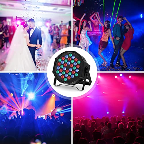 RGB LED Stage Par Light with Wireless Controller