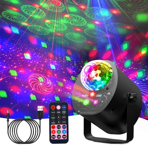 3-in-1 Disco Ball & Strobe Party Lights