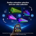 Ehaho L2700 RGB 3D Animation DJ Lights