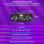 3D RGB DMX DJ Projector Disco Light