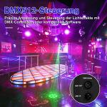 3D RGB DMX DJ Projector Disco Light