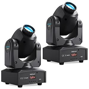 BETOPPER DJ Moving Head LED Lights (2-Pack)