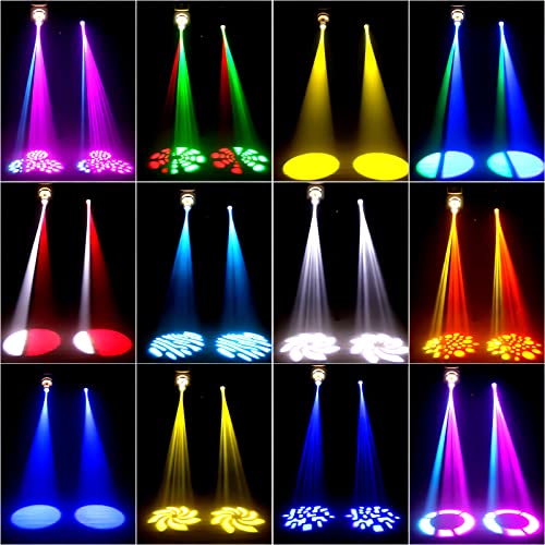 BETOPPER DJ Moving Head LED Lights (2-Pack)