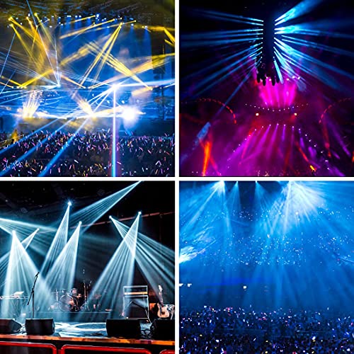 BETOPPER DJ Moving Head LED Lights (2-Pack)