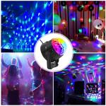 360° Sound Activated Disco Ball Light with Remote