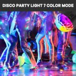 360° Sound Activated Disco Ball Light with Remote