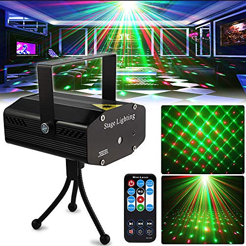 SPOOBOOLA Sound Activated DJ Disco Party Lights