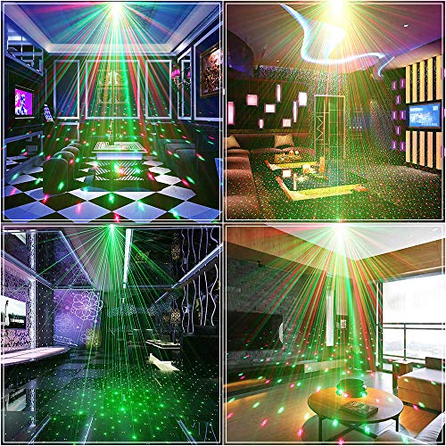SPOOBOOLA Sound Activated DJ Disco Party Lights