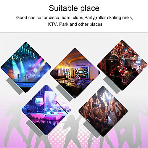 SPOOBOOLA Sound Activated DJ Disco Party Lights