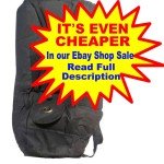 Ritter Drum Djembe Gig Bag Case 10mm Padded with Straps in Black - RCD-2410-DJ